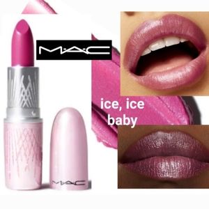 MAC Frost Lipstick *ICE, ICE BABY!* Frosted Firework Collection